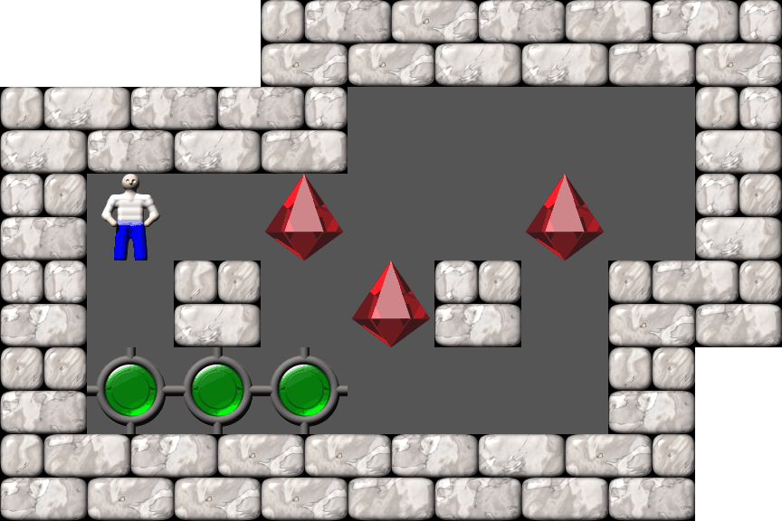 Sokoban Choriban Levels level 25